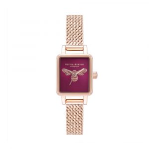 Đồng hồ Olivia Burton Nữ OB16FB28 Dây Mesh 16.5mm