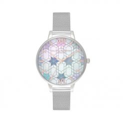 Đồng hồ Olivia Burton Nữ OB16IQ01 Dây Mesh 34mm