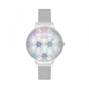 Đồng hồ Olivia Burton Nữ OB16IQ01 Dây Mesh 34mm