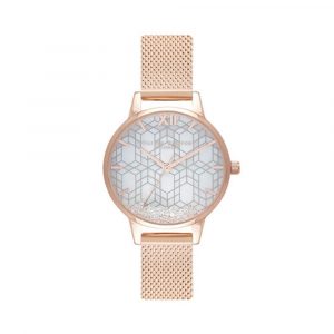Đồng hồ Olivia Burton Nữ OB16IQ03 Dây Mesh 30mm
