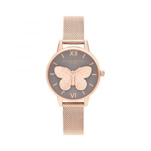 Đồng hồ Olivia Burton Nữ OB16MB28 Dây Mesh 30mm