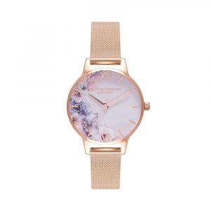 Đồng hồ Olivia Burton Nữ OB16PP39 Dây Mesh 30mm
