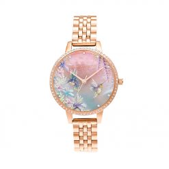 Đồng hồ Olivia Burton Nữ OB16PP60 Dây Thép Không Gỉ 30mm