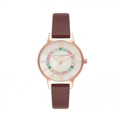 Đồng hồ Olivia Burton Nữ OB16WD98 Dây Da 30mm