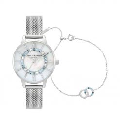 Đồng hồ Olivia Burton Nữ OBGSET161 Dây Mesh 30mm