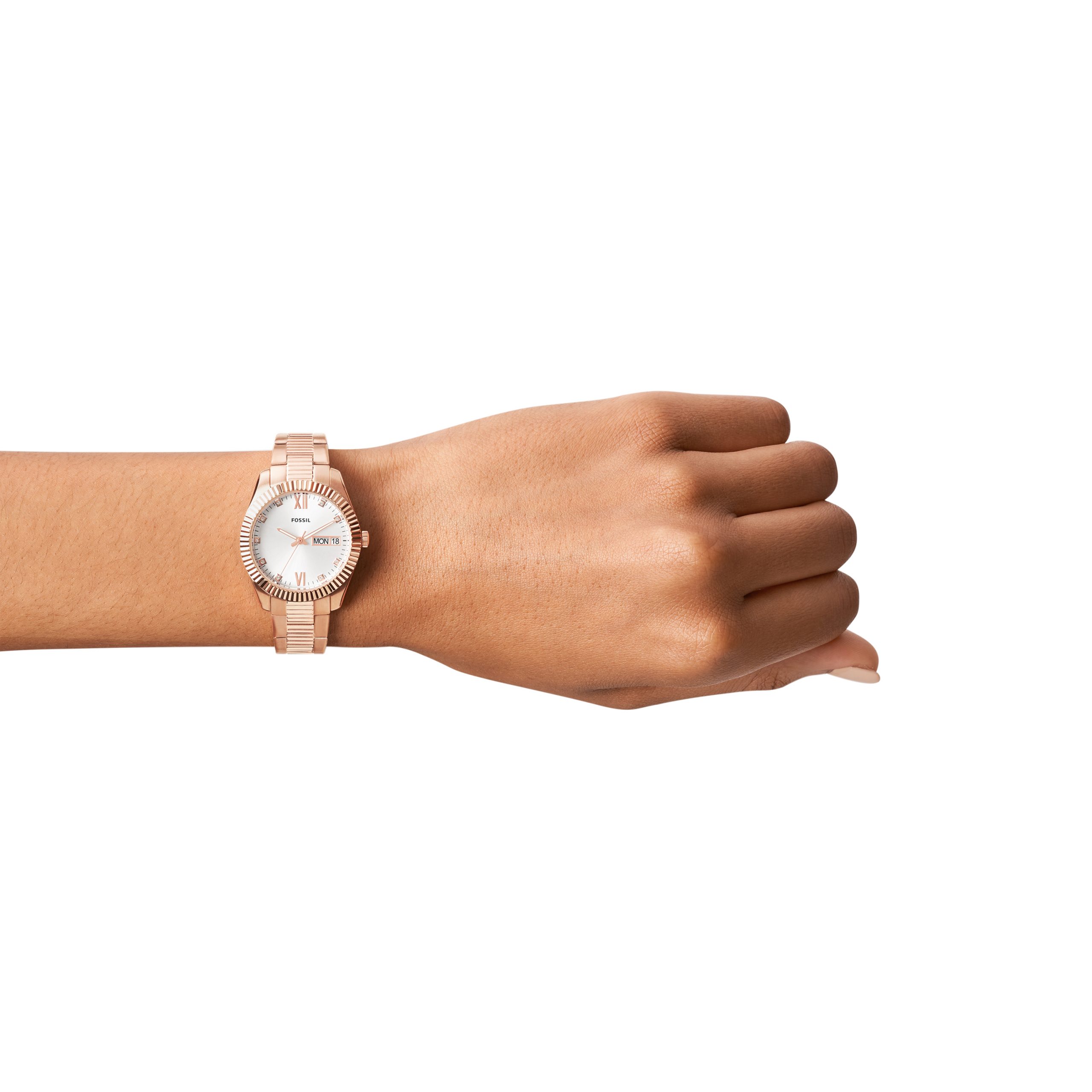 Đồng hồ Fossil Nữ ES5200 Dây Ceramic 32mm - Ảnh 2