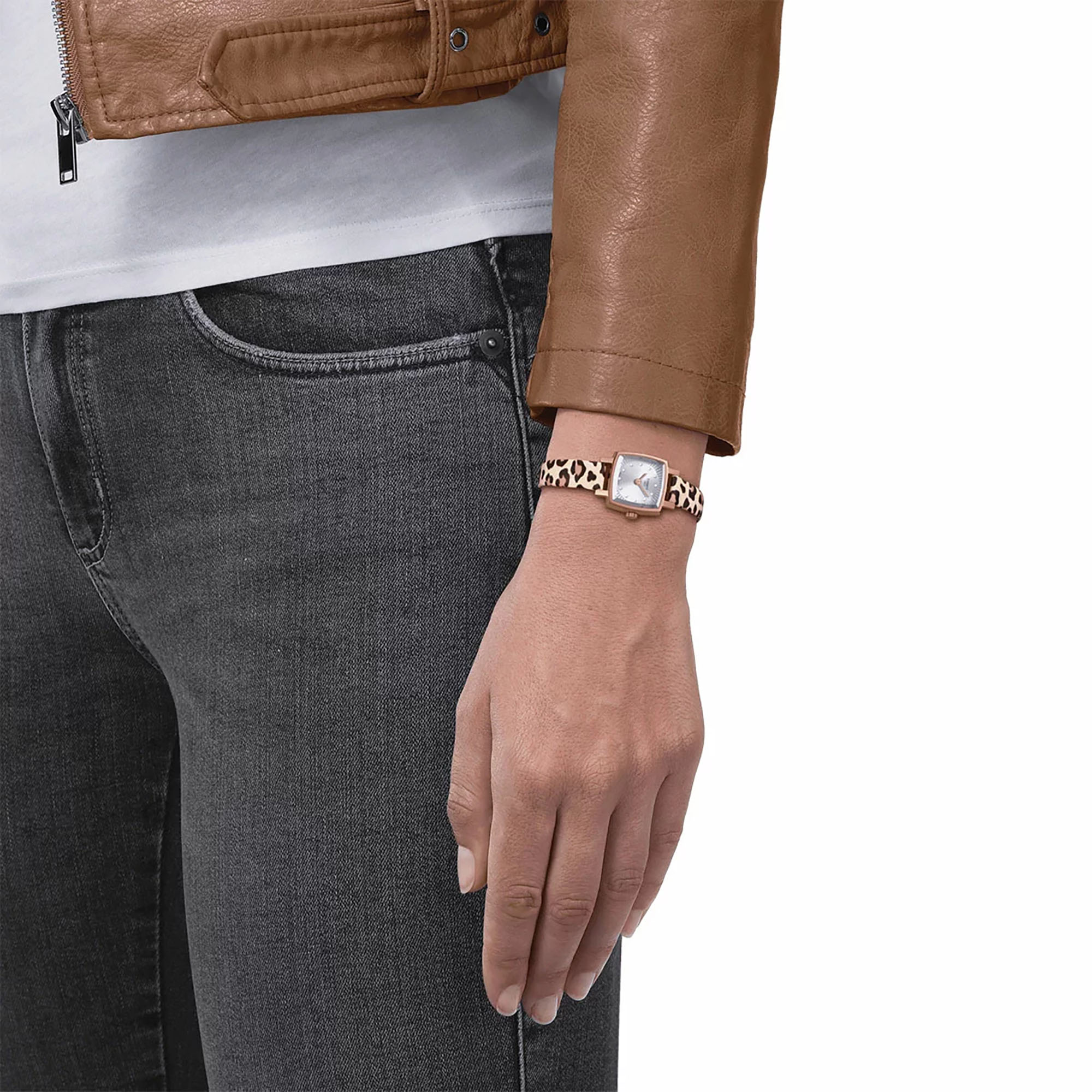 Đồng hồ Tissot Nữ T058.109.37.036.00 Dây Da 20mm - Ảnh 2