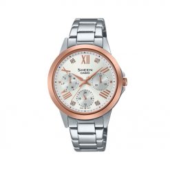 Đồng hồ Casio Nữ SHE-3516SG-7AUDF Dây Thép Không Gỉ 35mm