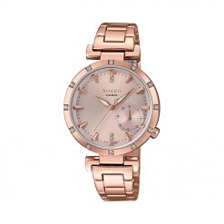 Đồng hồ Casio Nữ SHE-4051PG-4AUDF Dây Thép Không Gỉ 37.5mm