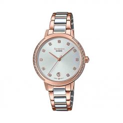 Đồng hồ Casio Nữ SHE-4056SPG-7AUDF Dây Thép Không Gỉ 37.7mm
