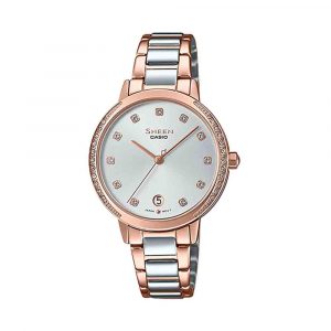 Đồng hồ Casio Nữ SHE-4056SPG-7AUDF Dây Thép Không Gỉ 37.7mm
