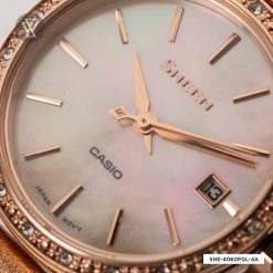 Casio 28mm Nữ SHE-4060PGL-4AUDF - Ảnh 3