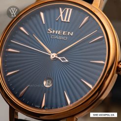 Casio 34mm Nữ SHE-4534PGL-2AUDF - Ảnh 3