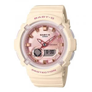 Đồng hồ Casio Unisex BGA-280-4A2DR Dây Cao Su 43.4mm