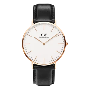 Đồng hồ Daniel Wellington Nam DW00100007 Dây Da 40mm