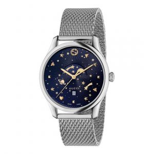 Đồng hồ Gucci Unisex YA126328 Dây Mesh 40mm