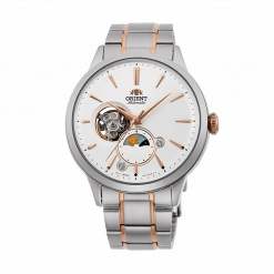 Đồng hồ Orient Nam RA-AS0101S10B Dây Thép Không Gỉ Mạ Vàng 41.5mm