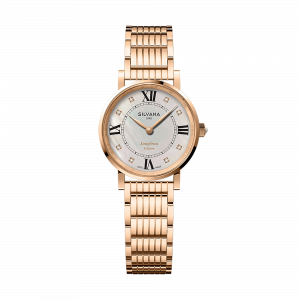 Đồng hồ Silvana Nữ SR12QRR35JR Dây Kim Loại 28mm