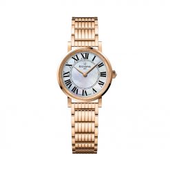 Đồng hồ Silvana Nữ SR12QRR15R Dây Thép Không Gỉ Mạ Vàng 28mm