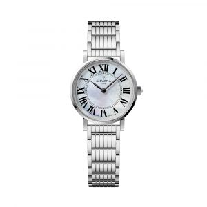 Đồng hồ Silvana Nữ SR12QSS15S Dây Thép Không Gỉ 28mm