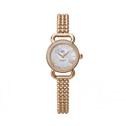 Đồng hồ Silvana Nữ SR22QRD15R Dây Thép Không Gỉ Mạ Vàng 22mm