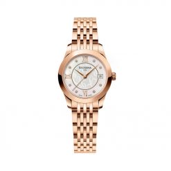 Đồng hồ Silvana Nữ SR28QRR6BR Dây Thép Không Gỉ 28mm