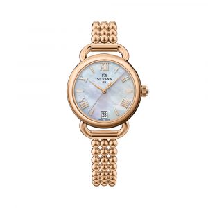 Đồng hồ Silvana Nữ SR33QRR15R Dây Thép Không Gỉ 33mm