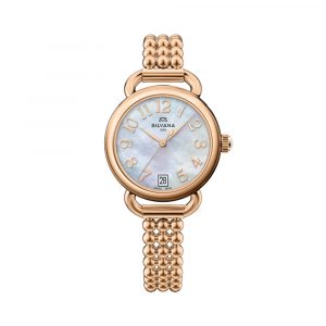 Đồng hồ Silvana Nữ SR33QRR25R Dây Thép Không Gỉ 33mm