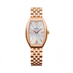 Đồng hồ Silvana Nữ ST28QRR15R Dây Thép Không Gỉ Mạ Vàng 39x28mm