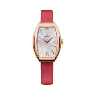 Đồng hồ Silvana Nữ ST28QRR15SRG Dây Da 39x28mm