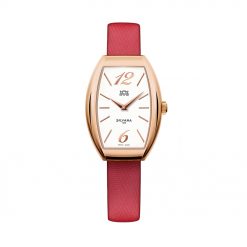 Đồng hồ Silvana Nữ ST28QRR24SRG Dây Da 39x28mm