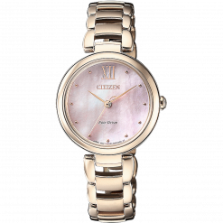 Đồng hồ Citizen Nữ EM0533-82Y Dây Thép Không Gỉ 29mm