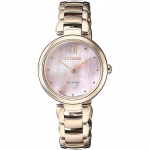 Đồng hồ Citizen Nữ EM0533-82Y Dây Thép Không Gỉ 29mm