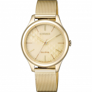 Đồng hồ Citizen Nữ EM0502-86P Dây Mesh 32mm