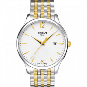 Đồng hồ Tissot Nam T063.610.22.037.00 Dây Thép Không Gỉ Mạ Vàng 42mm