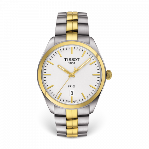 Đồng hồ Tissot Nam T101.410.22.031.00 Dây Thép Không Gỉ Mạ Vàng 39mm