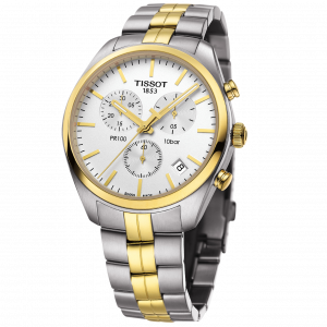 Đồng hồ Tissot Nam T101.417.22.031.00 Dây Thép Không Gỉ Mạ Vàng 41mm