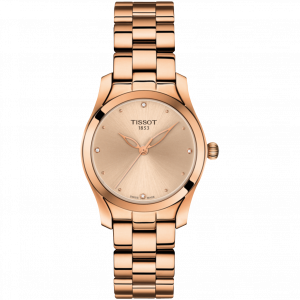 Đồng hồ Tissot Nữ T112.210.33.456.00 Dây Thép Không Gỉ Mạ Vàng 30mm