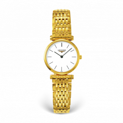 Đồng hồ Longines Nữ L4.209.2.12.8 Dây Kim Loại 24mm