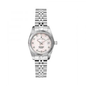 Đồng hồ Jacques du Manoir Nữ NRO.40 Dây Thép Không Gỉ 26mm