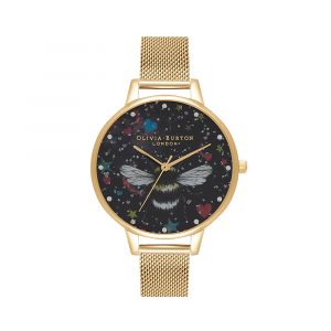 Đồng hồ Olivia Burton Nữ OB16WG85 Dây Mesh 34mm