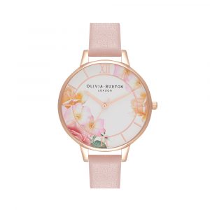 Đồng hồ Olivia Burton Nữ OB16TP03 Dây Da 34mm