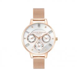 Đồng hồ Olivia Burton Nữ OB16CG99 Dây Mesh 34mm
