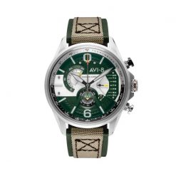 Đồng hồ AVI-8 Nam AV-4056-02 Dây Vải 45mm