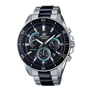 Đồng hồ Casio Nam EFR-552SBK-1AVUDF Dây Thép Không Gỉ 47mm