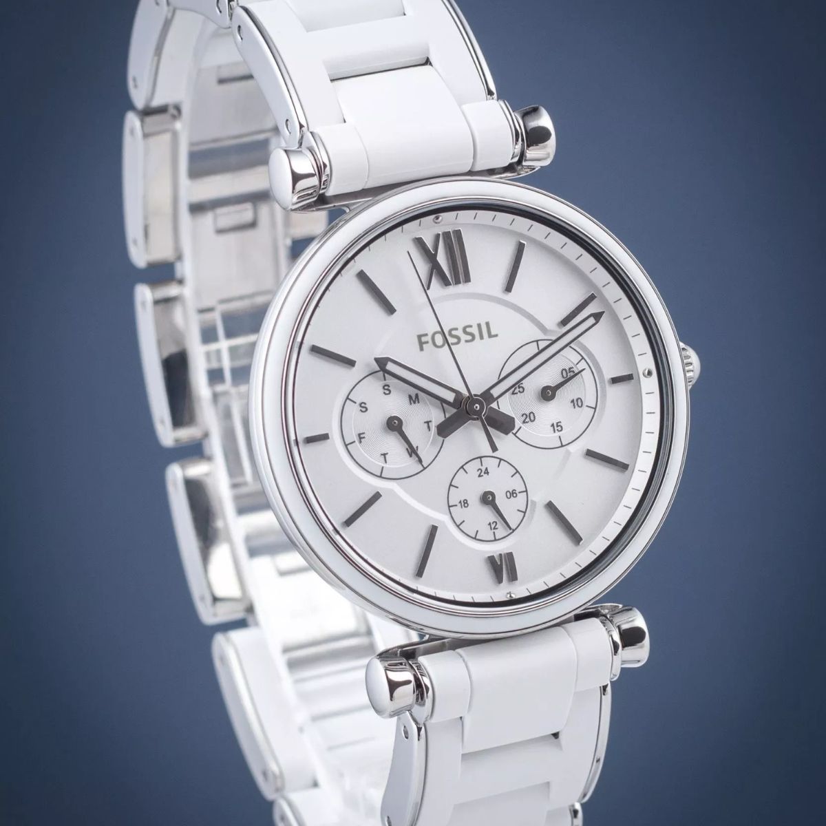 Đồng hồ Fossil Nữ ES4605 Dây Thép Không Gỉ 38mm - Ảnh 3