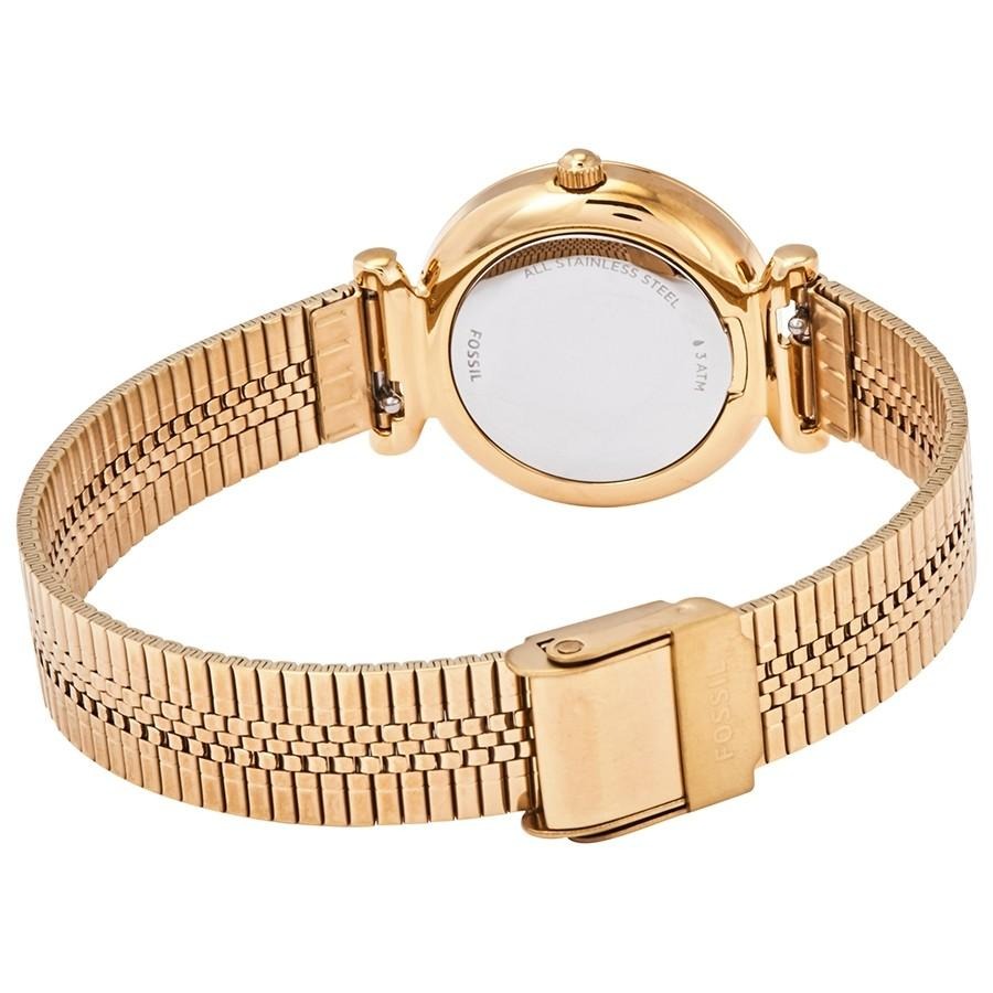 Đồng hồ Fossil Nữ ES4645 Dây Thép Không Gỉ 28mm - Ảnh 3