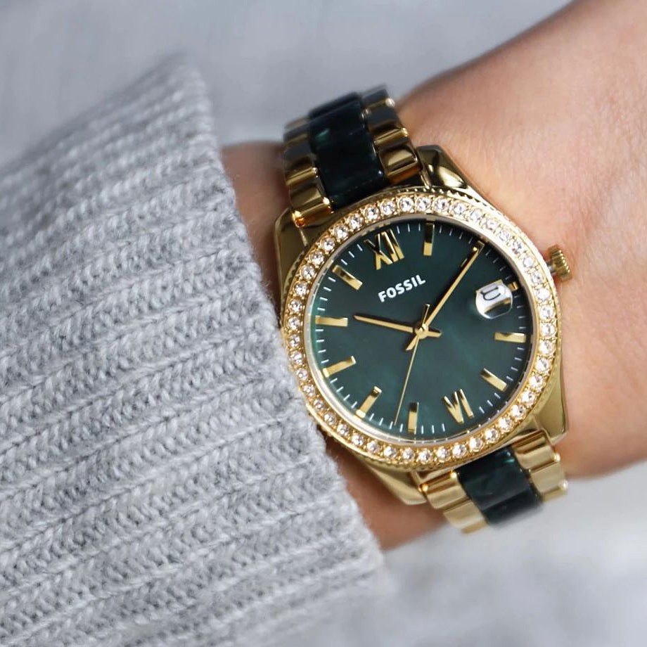 Đồng hồ Fossil Nữ ES4676 Dây Thép Không Gỉ 32mm - Ảnh 2