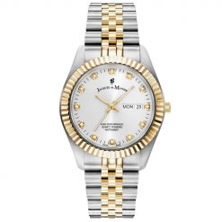 Đồng hồ Jacques du Manoir Nam JWG00303 Dây Thép Không Gỉ 40mm