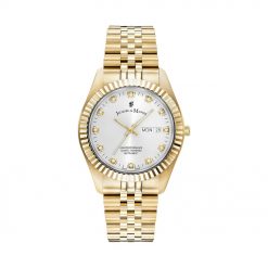 Đồng hồ Jacques du Manoir Nam JWG00308 Dây Thép Không Gỉ 40mm